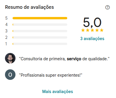 Avaliações positivas da JMBETTA no Google Maps - Clientes satisfeitos com nossos serviços de marketing digital